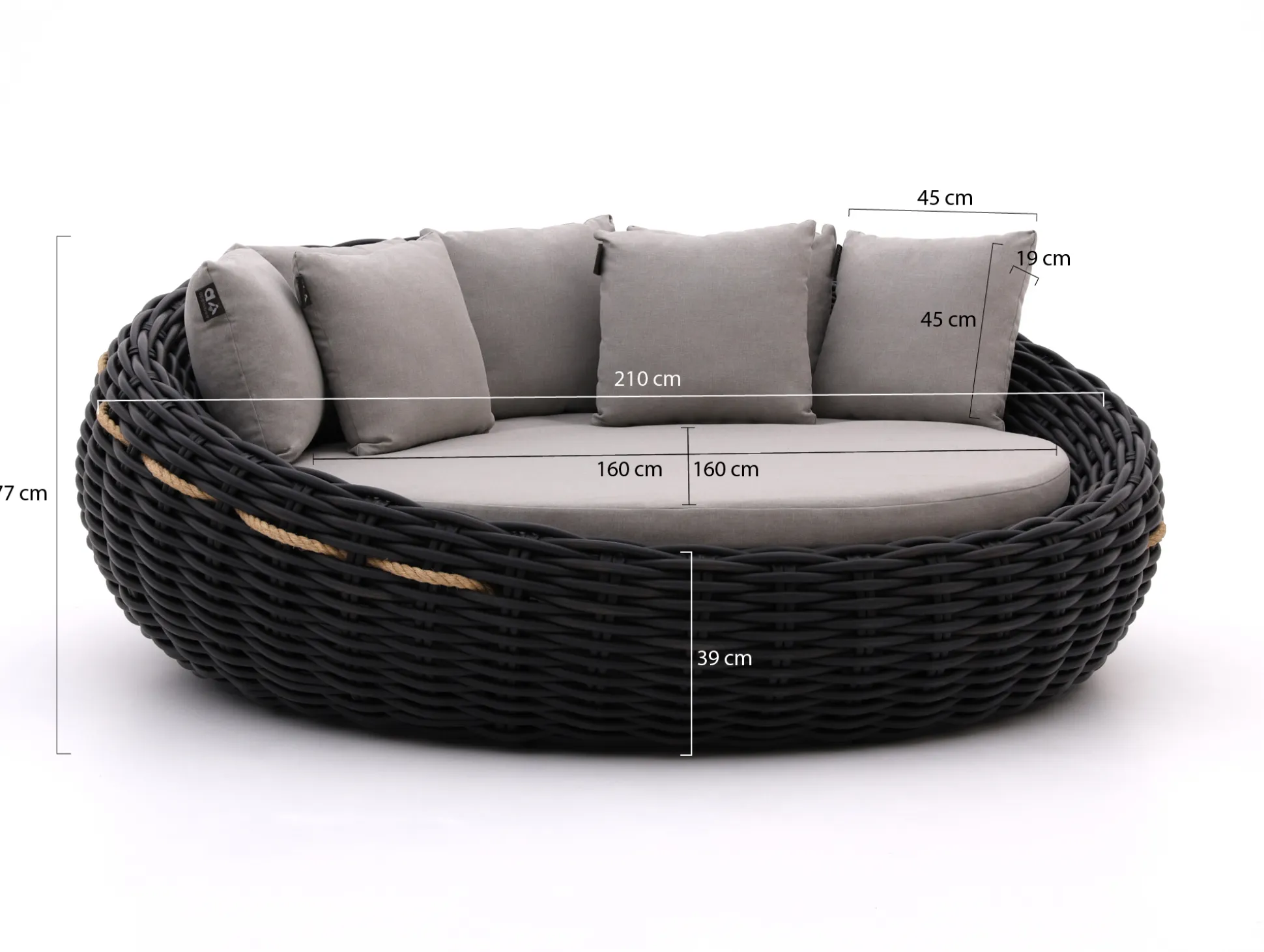 Apple Bee Cocoon lounge daybed