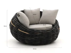 Apple Bee Cocoon lounge tuinstoel