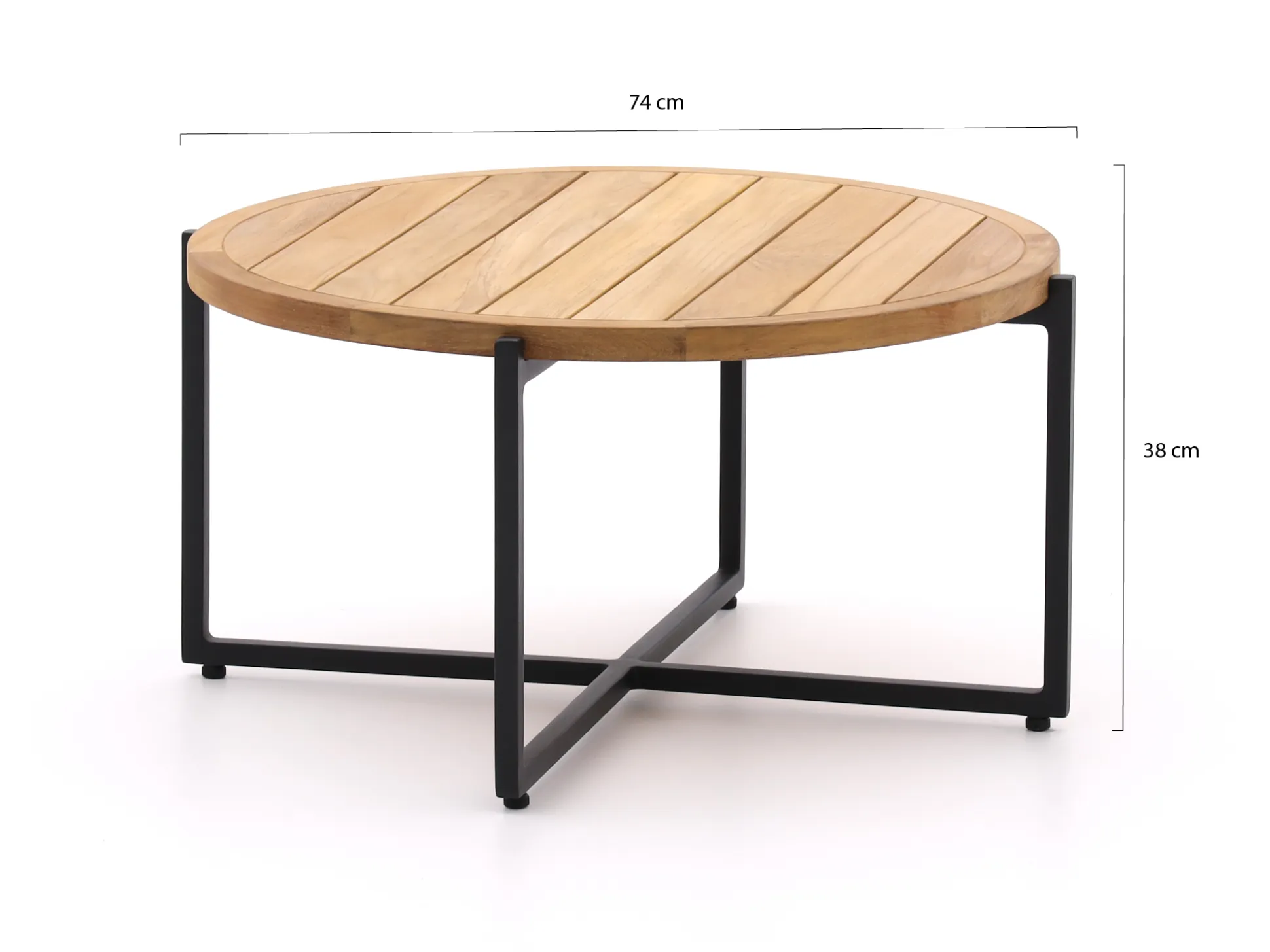 Apple Bee Condor lounge tuintafel ø 74cm (h: 38)