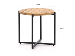 Apple Bee Condor lounge tuintafel ø 54cm (h: 50)