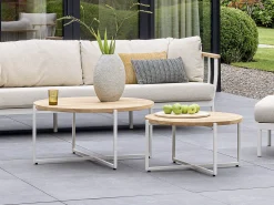 Apple Bee Condor lounge tuintafel ø 74cm (h: 38)