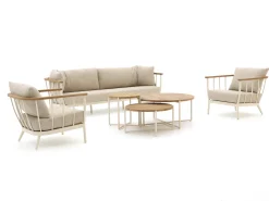 Apple Bee Condor stoel-bank loungeset 6-delig 5-zits