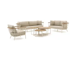 Apple Bee Condor stoel-bank loungeset 6-delig 6-zits