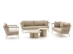 Apple Bee Condor/Tonga stoel-bank loungeset 5-delig 6-zits