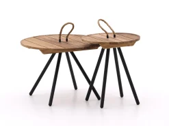 Apple Bee Elle lounge tuintafels ø60 (h:40cm)/ø40 (h:45cm)