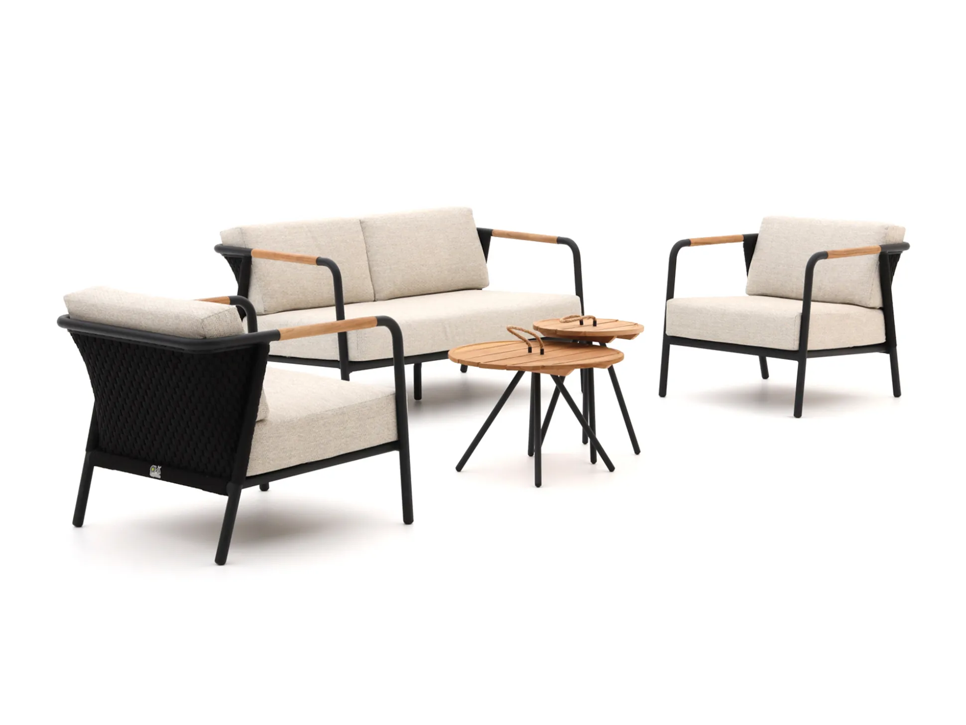 Apple Bee Elle stoel-bank loungeset 5-delig