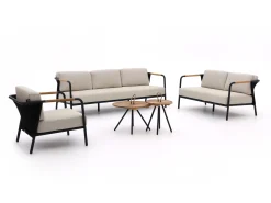 Apple Bee Elle stoel-bank loungeset 5-delig