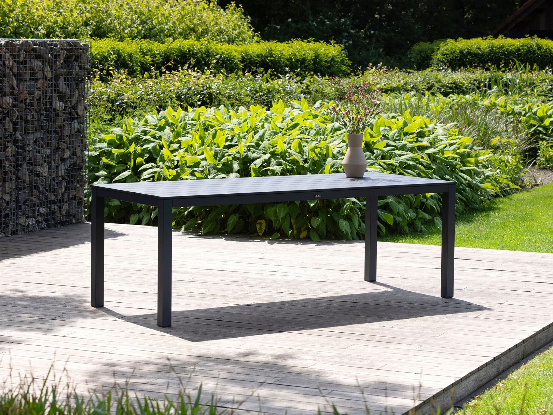 Apple Bee Hawaii/Menzano 220cm dining tuinset 7-delig stapelbaar
