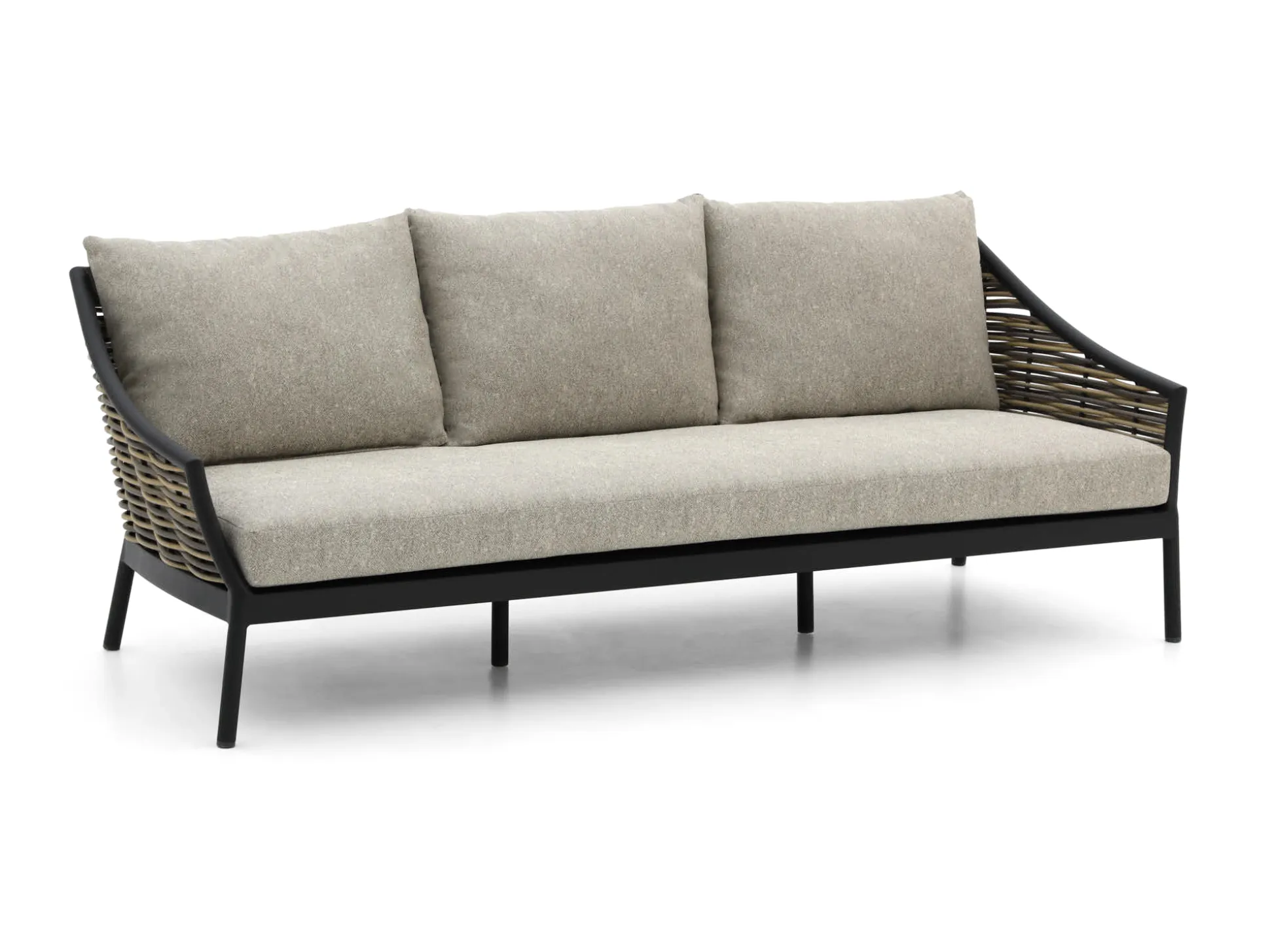 Apple Bee Milou/Tonga stoel-bank loungeset 5-delig 6-zits