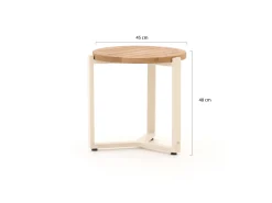 Apple Bee Monaco lounge tuintafel ø 45cm (h: 48)