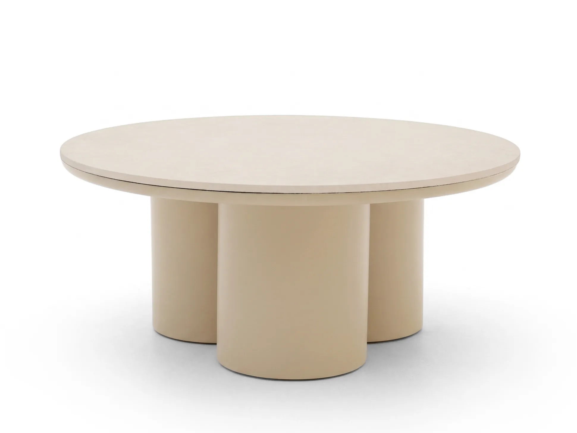 Apple Bee Tonga bijzet tuintafelset ø 80cm (h: 36cm)/ø 60cm (h: 44cm)
