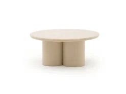 Apple Bee Tonga bijzet tuintafelset ø 80cm (h: 36cm)/ø 60cm (h: 44cm)