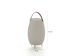 Arvenza buitenlamp led oplaadbaar ø26cm (h:41,5cm)