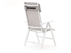 Bellagio Avenza/Fidenza 183cm dining tuinset 5-delig verstelbaar
