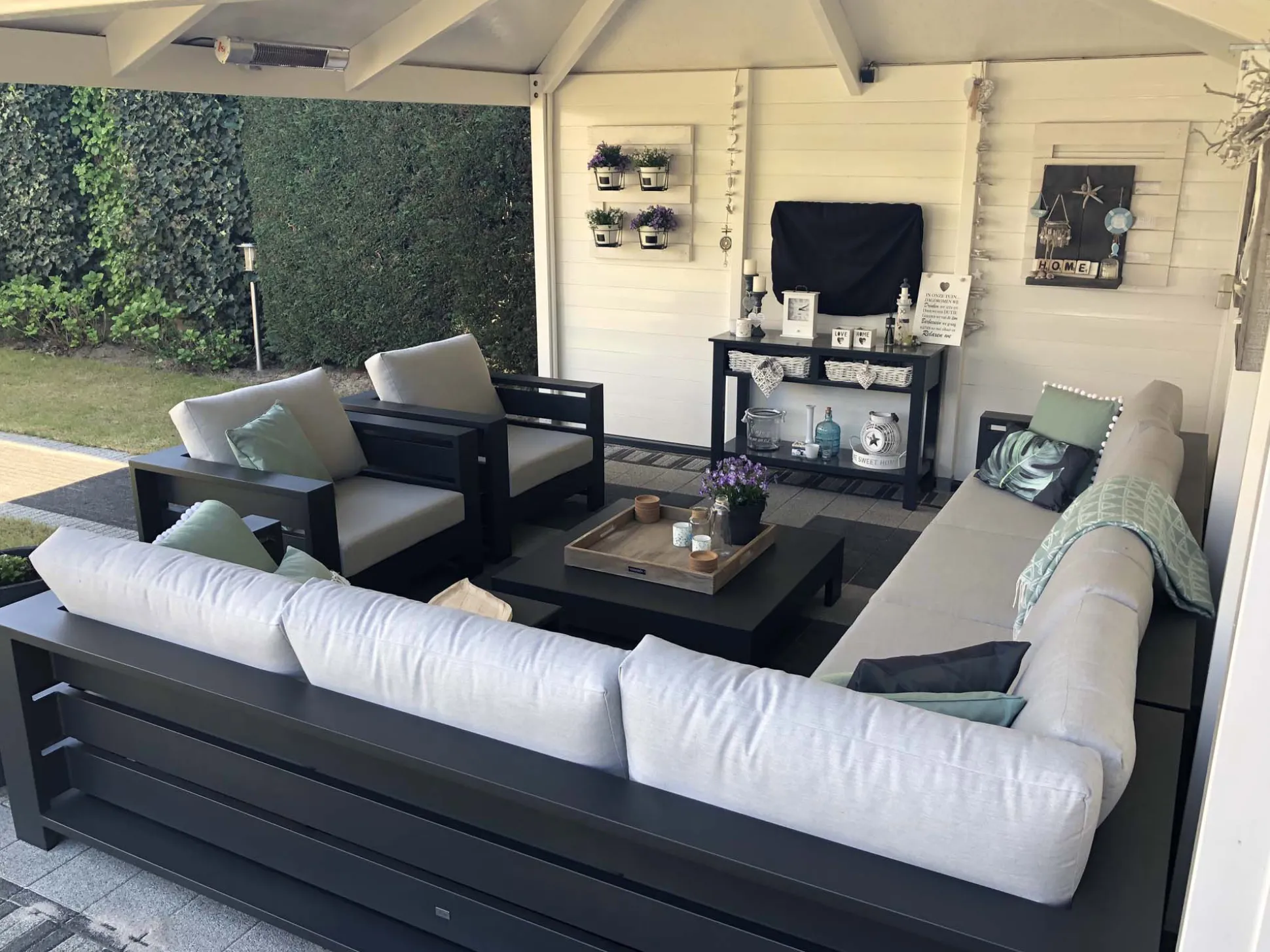 Bellagio Avolo lounge tuintafel 100x100x26cm