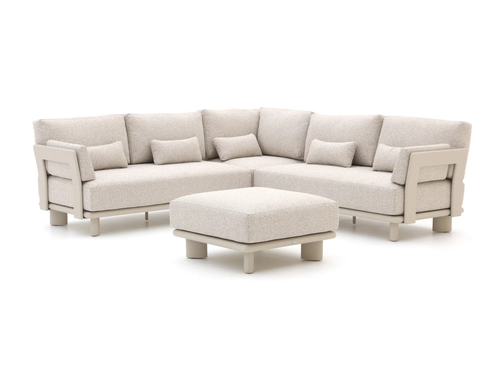 Bellagio Battuello hoek loungeset 4-delig