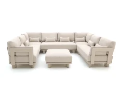 Bellagio Battuello hoek loungeset 6-delig