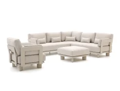 Bellagio Battuello hoek loungeset 5-delig