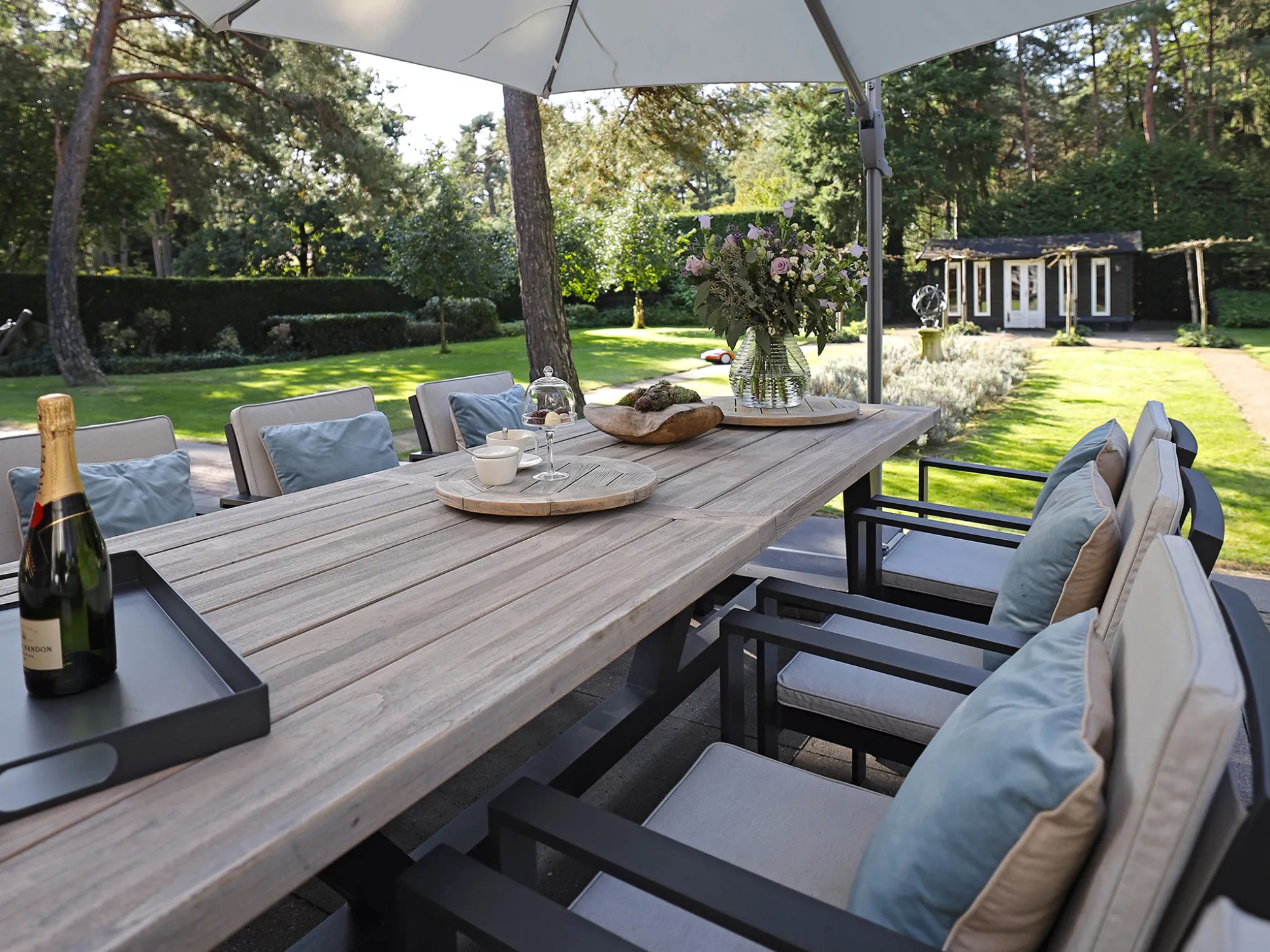 Bellagio Bresimo dining tuintafel 330x100cm