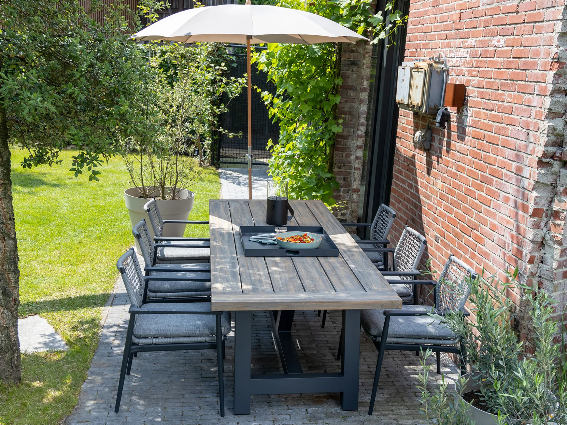 Bellagio Bresimo dining tuintafel 260x100cm