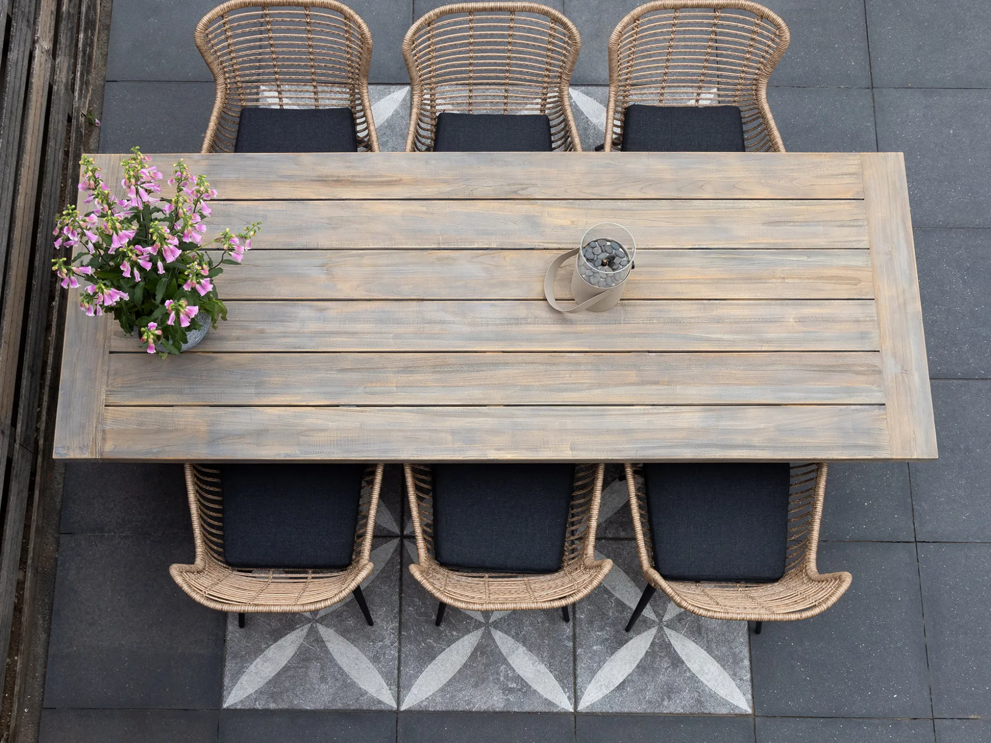 Bellagio Bresimo dining tuintafel 260x100cm
