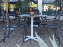 Bellagio Canzo klaptafel ø 80cm (h:73cm)