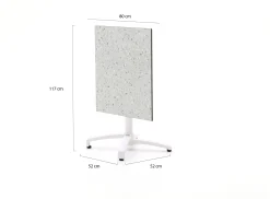 Bellagio Canzo klaptafel 80x80x73cm