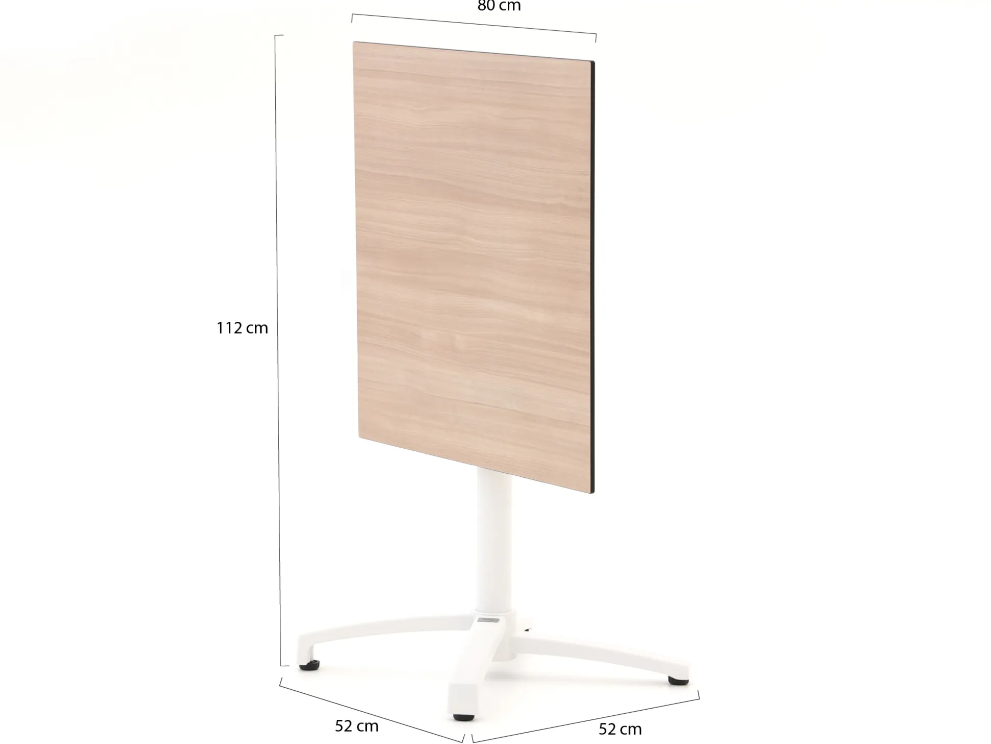 Bellagio Canzo klaptafel 80x80x73cm
