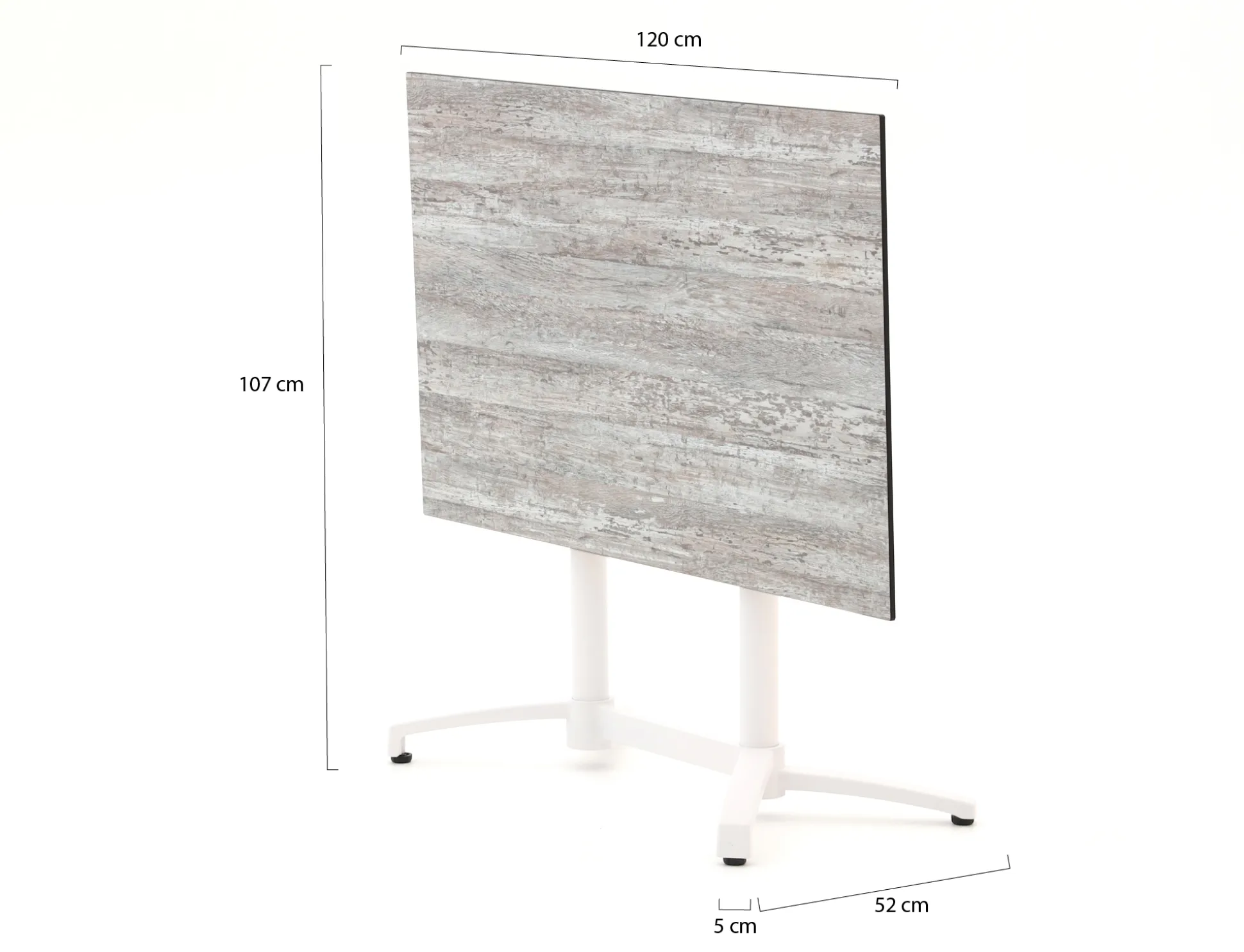 Bellagio Canzo klaptafel 120x70x73cm