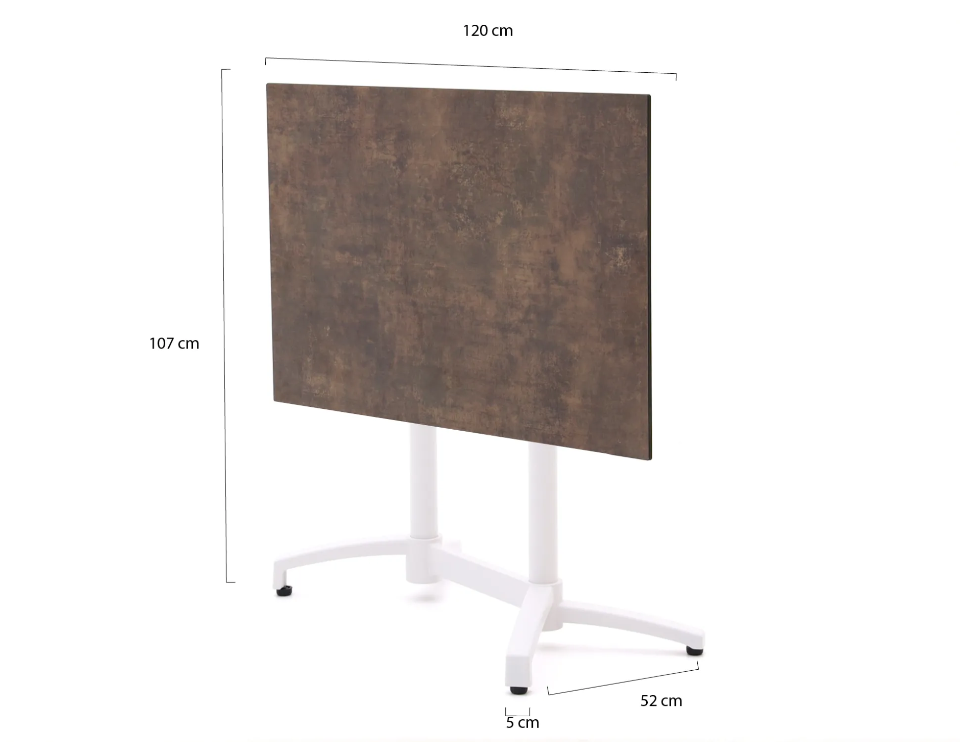 Bellagio Canzo klaptafel 120x70x73cm