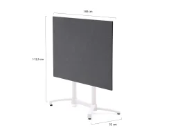 Bellagio Canzo klaptafel 140x80x73cm