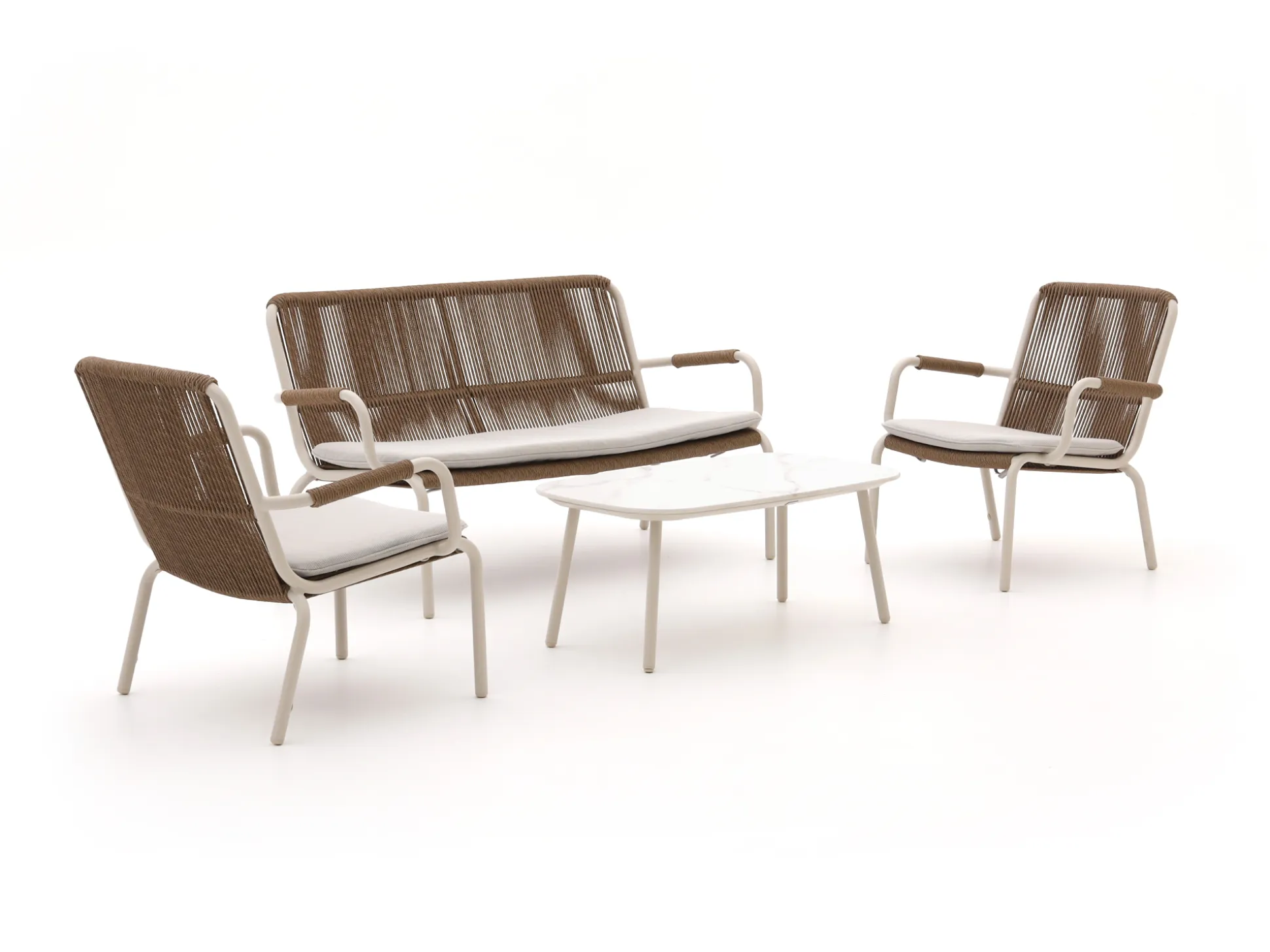 Bellagio Caronia stoel-bank loungeset 4-delig
