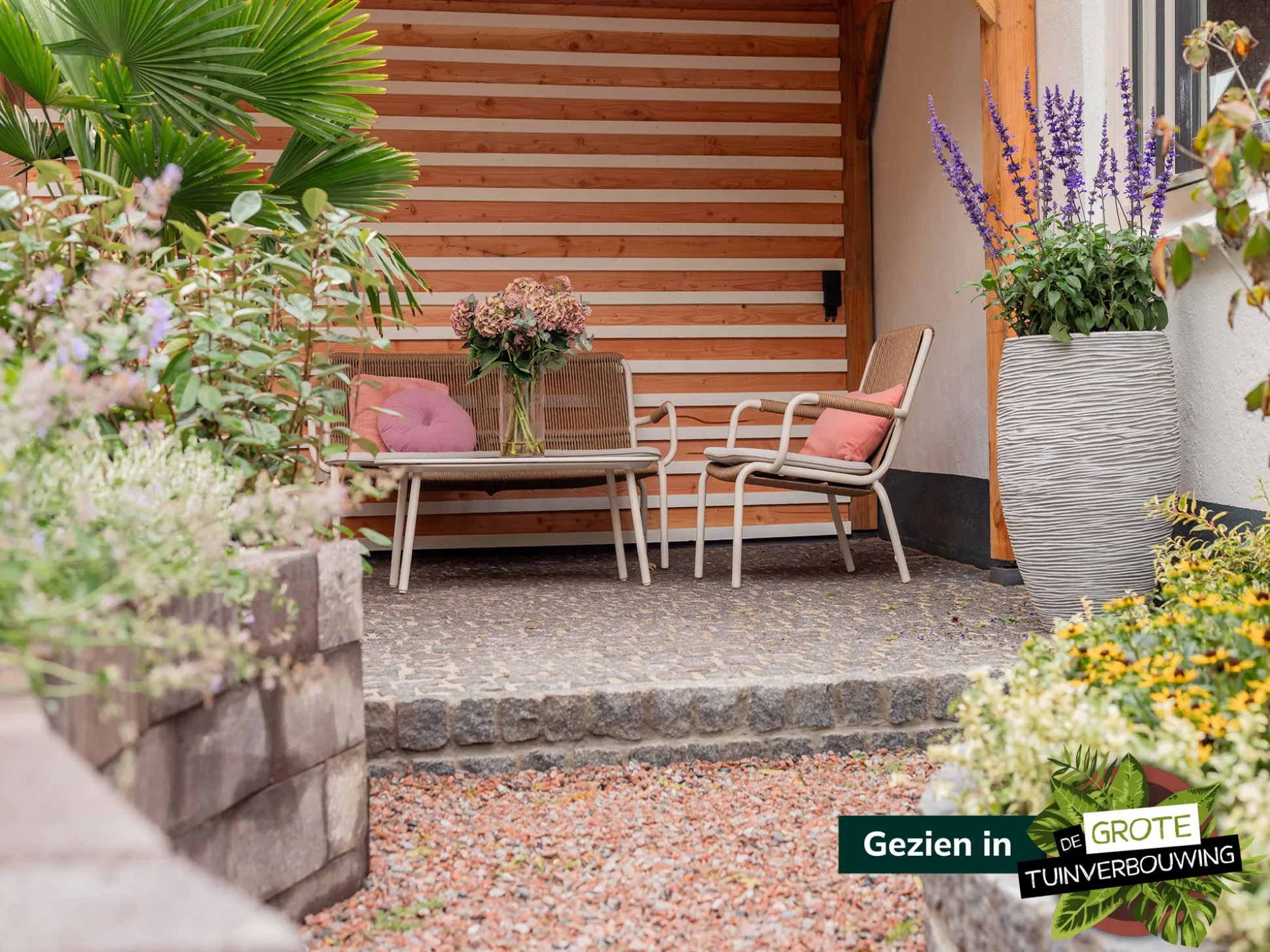Bellagio Caronia stoel-bank loungeset 4-delig