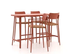 Bellagio Cino 175cm barset 5-delig stapelbaar