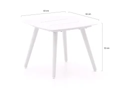 Bellagio Cino lounge tuintafel 42x42x32cm