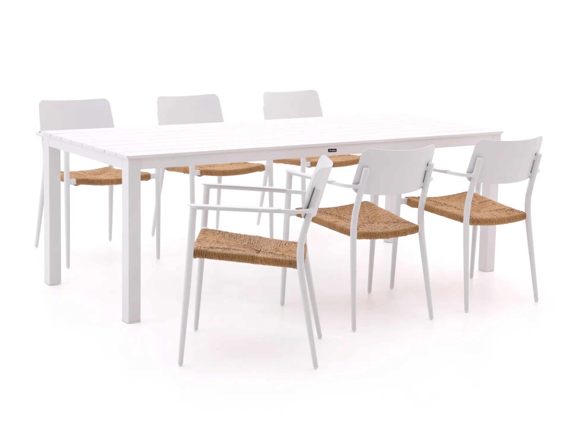 Bellagio Cino/Menzano 220cm dining tuinset 7-delig stapelbaar