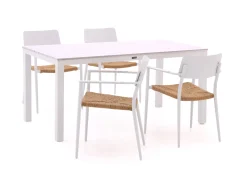 Bellagio Cino/Menzano 160cm dining tuinset 5-delig stapelbaar