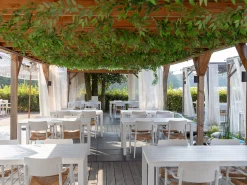 Bellagio Cino/Menzano 160cm dining tuinset 5-delig stapelbaar