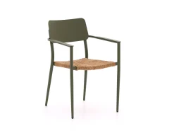 Bellagio Cino/ROUGH-K 90cm dining tuinset 5-delig stapelbaar