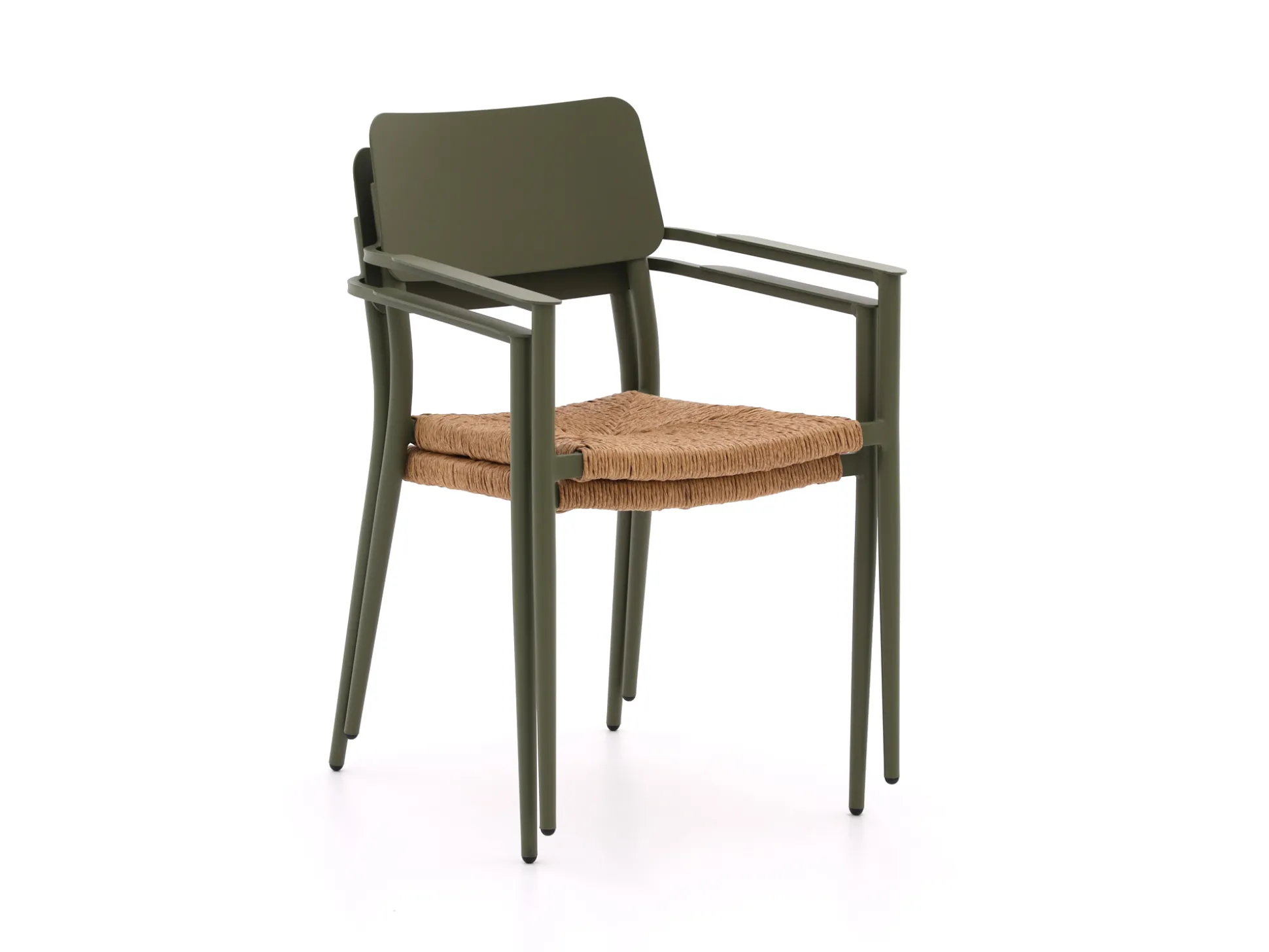 Bellagio Cino/ROUGH-K 90cm dining tuinset 5-delig stapelbaar