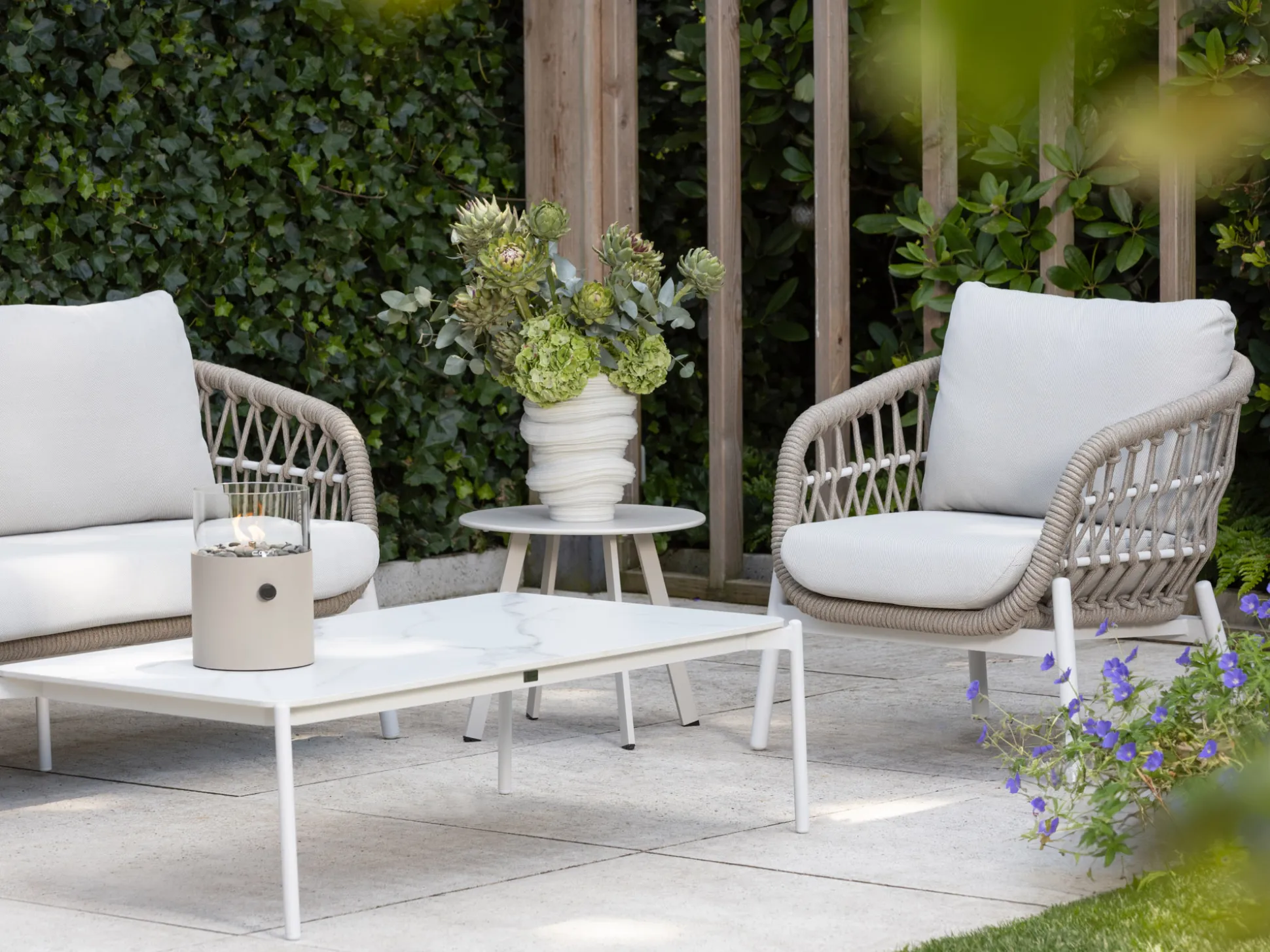 Bellagio Cupello lounge tuintafel 130x70x40cm