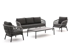 Bellagio Cupello stoel-bank loungeset 4-delig