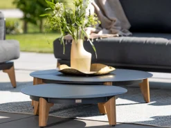 Bellagio Esenta lounge tuintafel ø86 (h:21cm)/ø 68 (h:19cm)