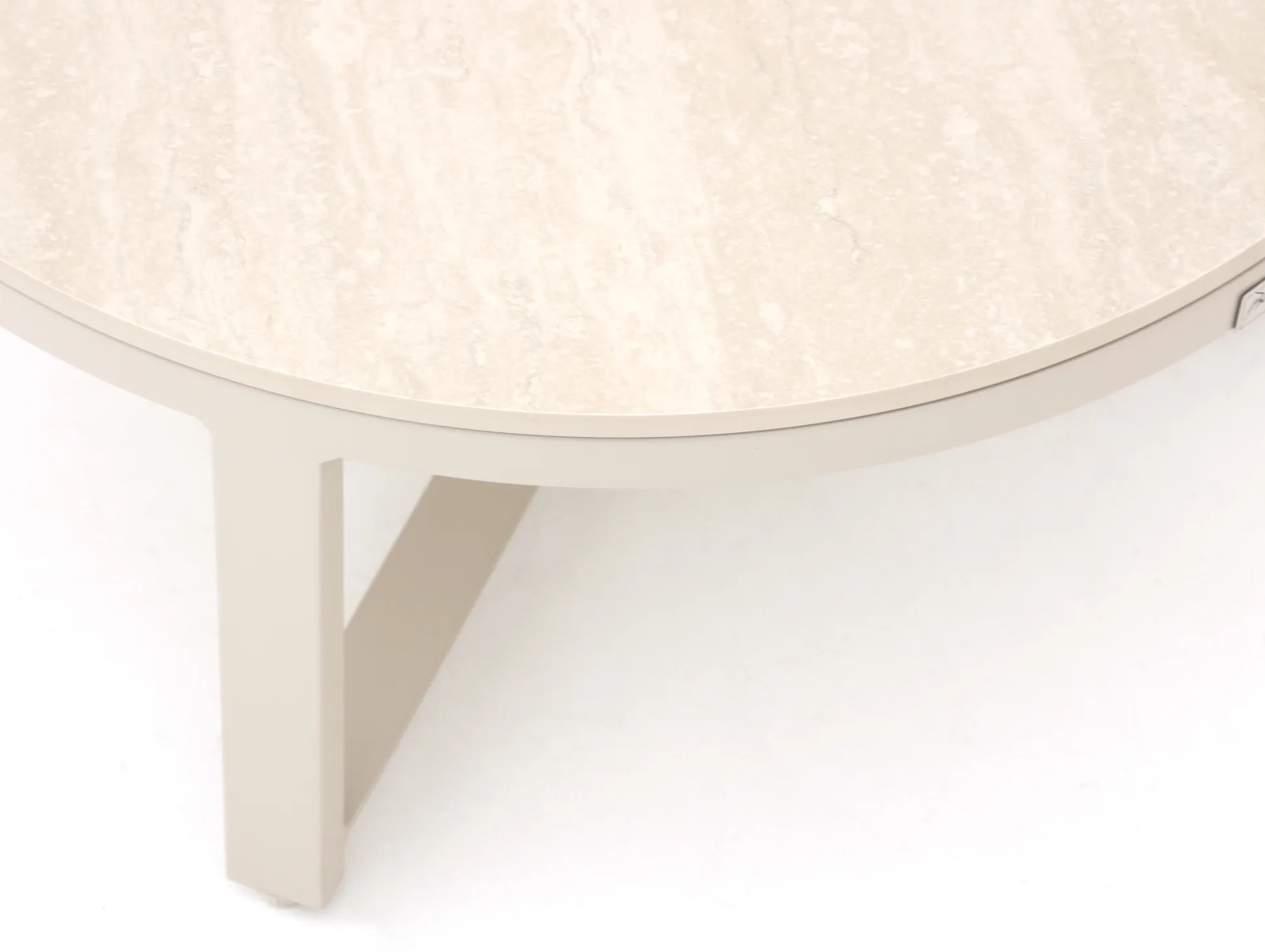 Bellagio Ficarolo lounge tuintafelset ø85cm(h:35cm)/ø65cm (h:30cm)