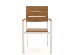 Bellagio Fidenza 160cm dining tuinset 5-delig stapelbaar