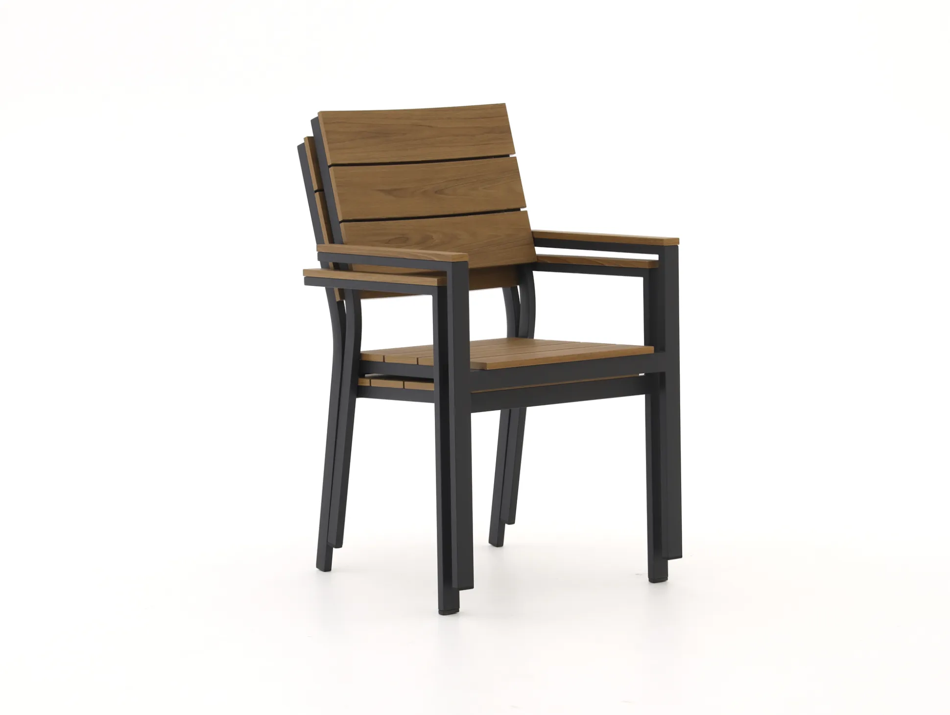 Bellagio Fidenza 160cm dining tuinset 5-delig stapelbaar