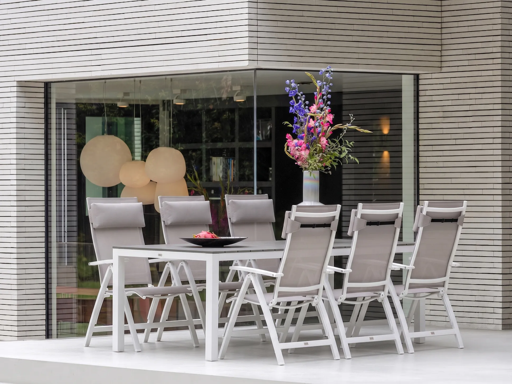 Bellagio Fidenza dining tuintafel 220x100x75cm