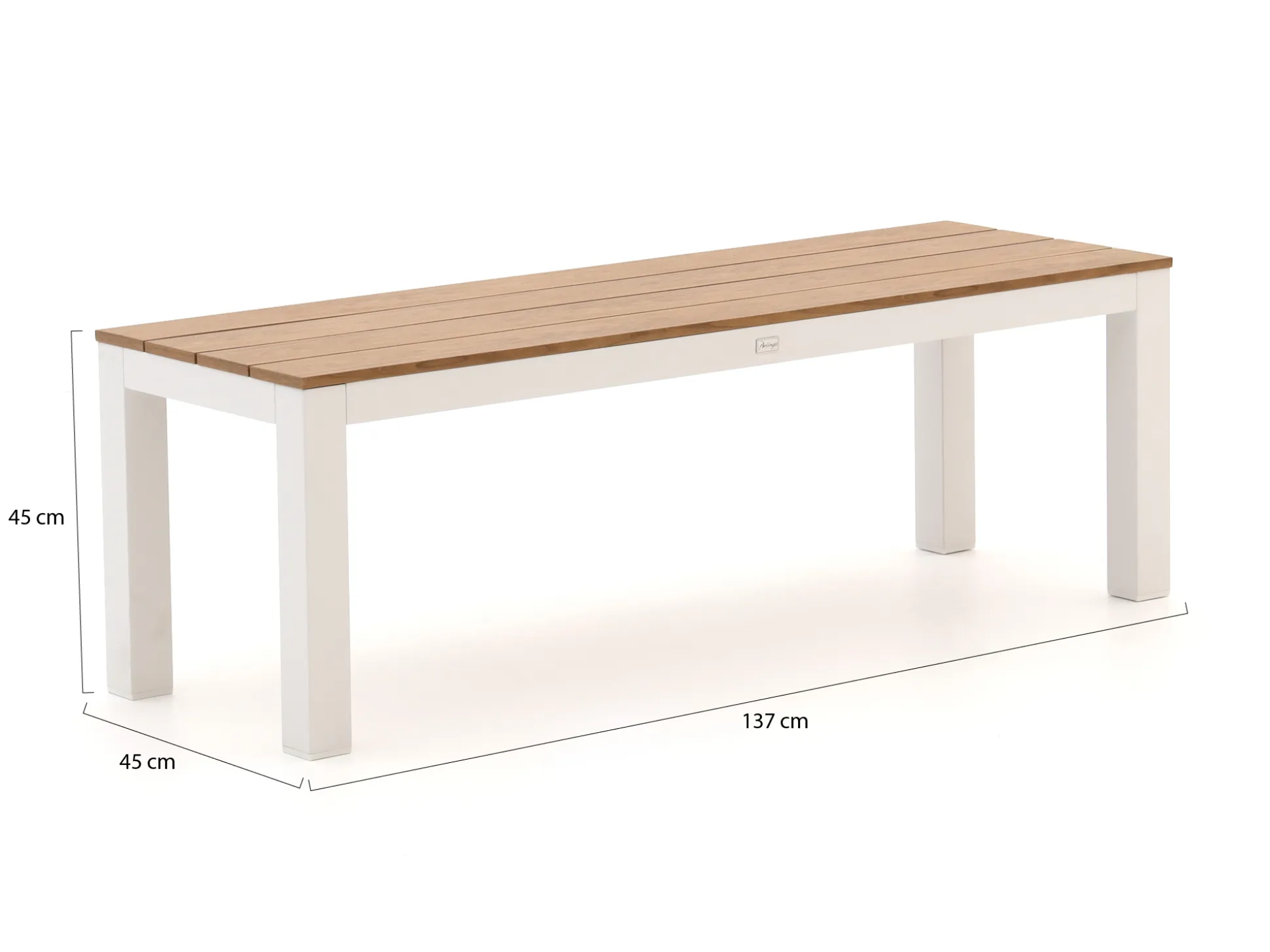 Bellagio Fidenza picknickbank 137x45x45cm