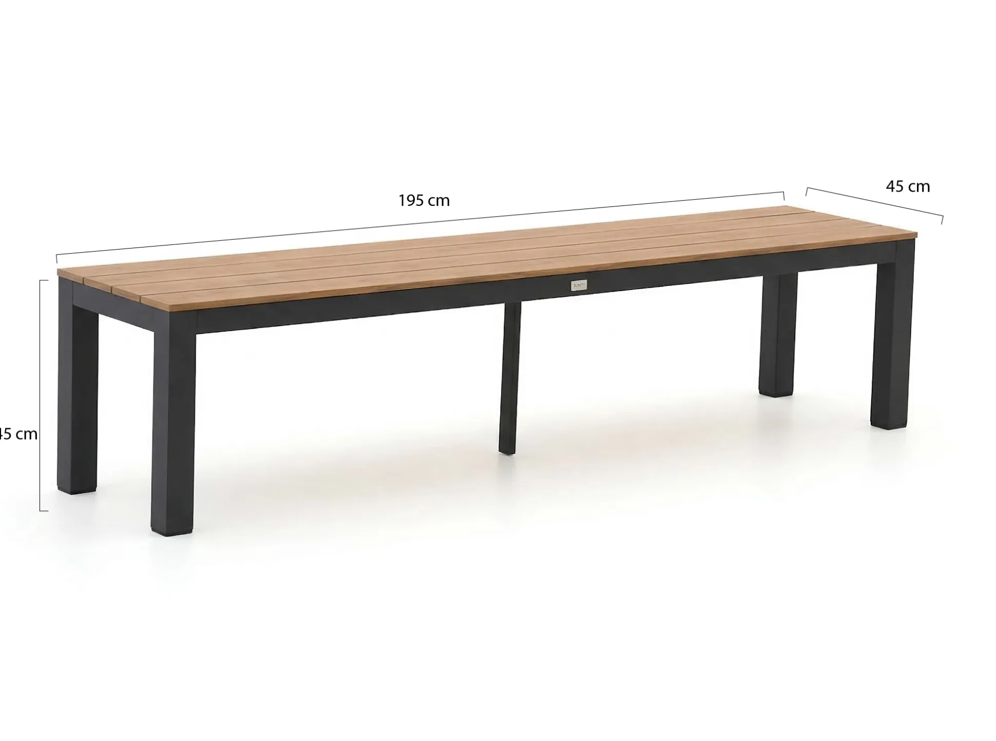 Bellagio Fidenza picknickbank 195x45x45cm