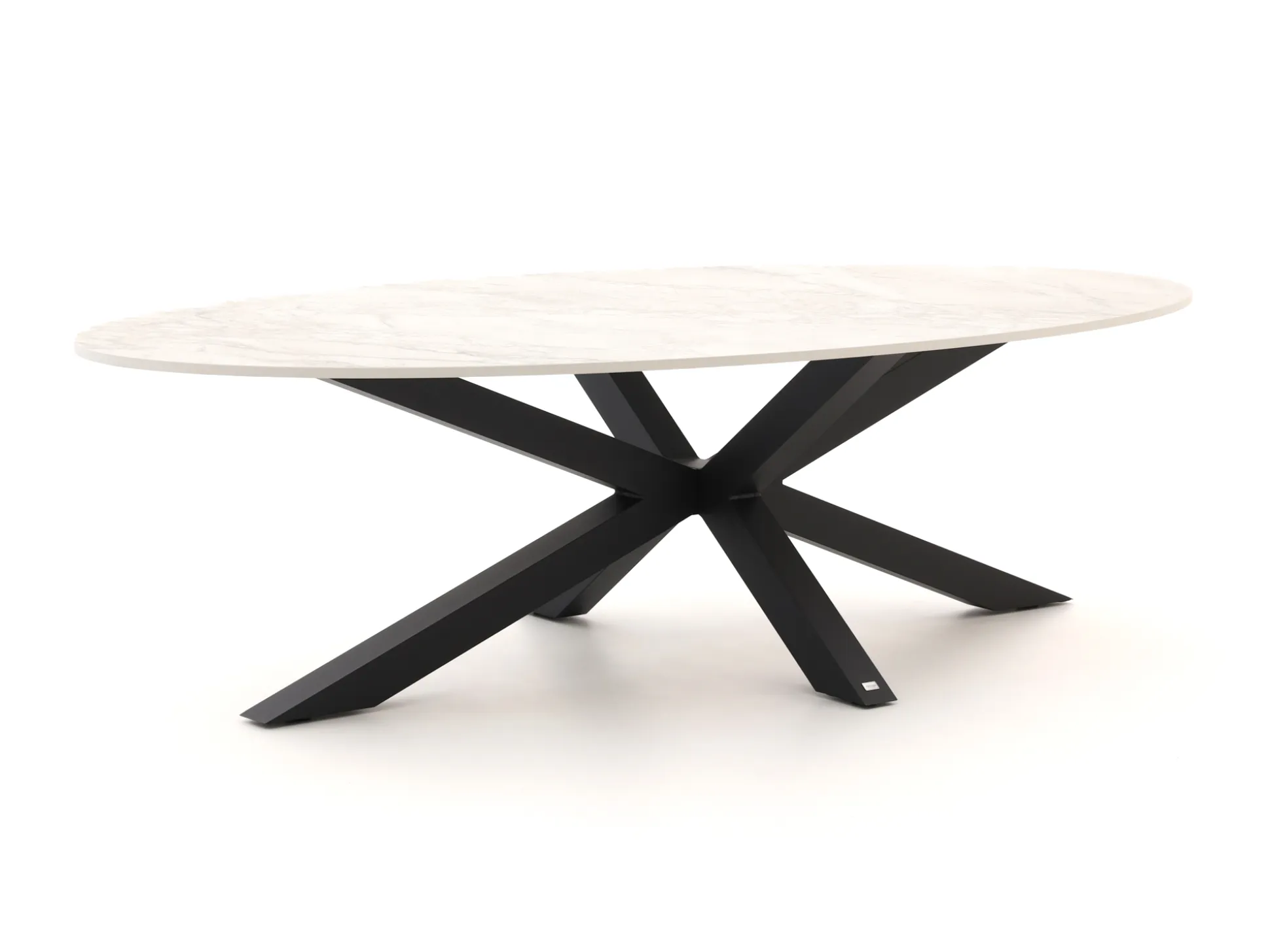 Bellagio Induno Ellips dining tuintafel 280x130cm